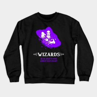 RPG Definition of WIZARDS Crewneck Sweatshirt